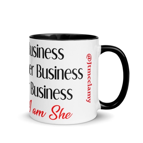 NIB Custom “I am SHE” Graphic Mug-Black - Picture 4 of 9